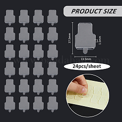 Прозрачный силиконовый двухсторонний скотч&nbsp;DIY-WH0504-425A