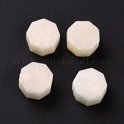 幻色のシーリングワックス粒子  レトロシーリング印鑑用  八角形  ラベンダーブラッシュ  9mm  約1500個/500g&nbsp;DIY-E033-A45