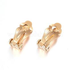 Accessori per orecchini a clip in acciaio inossidabile 304&nbsp;STAS-G122-15