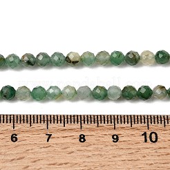 Природные африканские нефритовые бусы пряди G-K366-C03-4mm