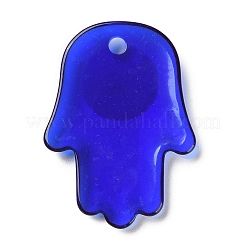 Синие подвески из смолы от сглаза&nbsp;CRES-D012-01D