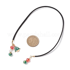 5 шт. 5 стиля закладок из искусственной замши с рождественской тематикой AJEW-TA00043