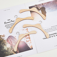 12шт миниатюрные деревянные вешалки для одежды для кукол DIY-FH0005-32A