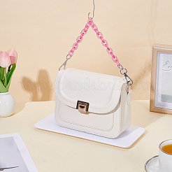 Акриловые кабельные цепочки цепочки для сумочек PURS-WH0816-002P