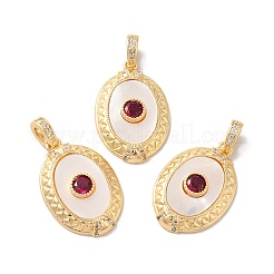 Кулон из циркония KK-I703-08G-02