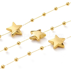 Гирлянда из бисера со звездами и шаром&nbsp;LS-CHAC-H100-02