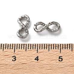 Кольца-связующие бесконечности из нержавеющей стали 304 с текстурой&nbsp;STAS-R164-03P-02