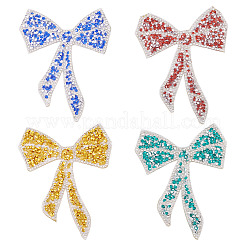 8 шт. 4-х цветные заплатки из полиэфирной ткани&nbsp;PATC-TA0001-31