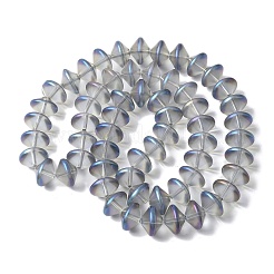 Стеклянные бусины с гальваническим покрытием &nbsp;EGLA-G038-01A-FR02