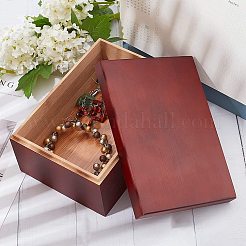 Boîte de rangement en bois&nbsp;WOOD-WH0103-39