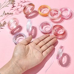 10 рулон 3-слойного металлического полиэфирного шнура&nbsp;MCOR-CJ0001-07A