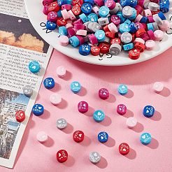 6 нитка 6 цвета бусины из полимерной глины ручной работы CLAY-NB0001-71