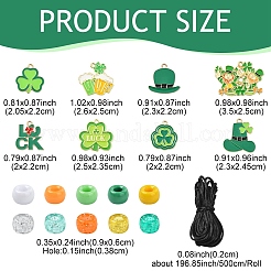 Набор для самостоятельного изготовления украшений ко дню святого патрика DIY-YW0013-15