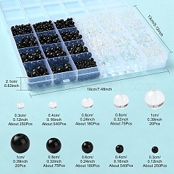 2130шт 10 стиля прозрачные стеклянные бусины&nbsp;GLAA-YW0003-88