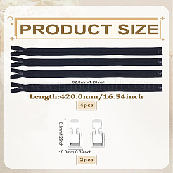 4 шт. нейлоновая молния швейная фурнитура&nbsp;FIND-LP0007-41C