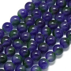 Natürliche Malaysia Jade Perlen Stränge&nbsp;G-B165-C02-14mm