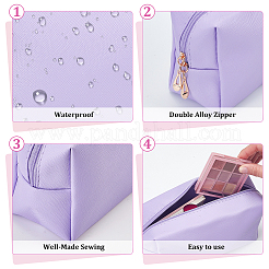 20 borsa portatrucchi portatile in pelle PU da 10 colori&nbsp;AJEW-WA0004-56