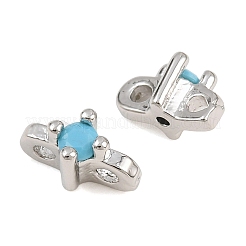 Shegrace Messing-Verbinderanhänger mit Mikropavé-Zirkonia&nbsp;XGRQ5K700-833P-B