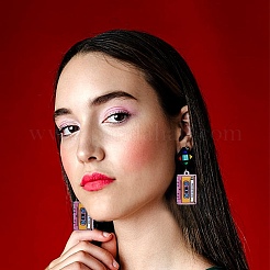 24 шт. 4-цветные подвески из сплава&nbsp;FIND-DC0003-84