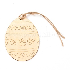 Сделай сам в форме яйца ручной работы выдалбливают граффити из дерева WOOD-G007-02H