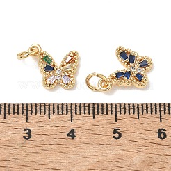 Pendentifs en laiton Shegrace pavés de zirconiums cubiques transparents&nbsp;XGRQ3Q351-628G