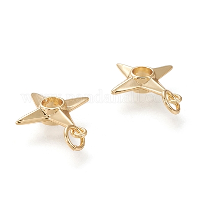 Латунные подвески&nbsp;KK-F820-24G-1