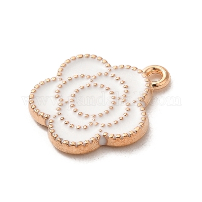 Подвески из эмали и сплава ENAM-E064-14KCG-01-1