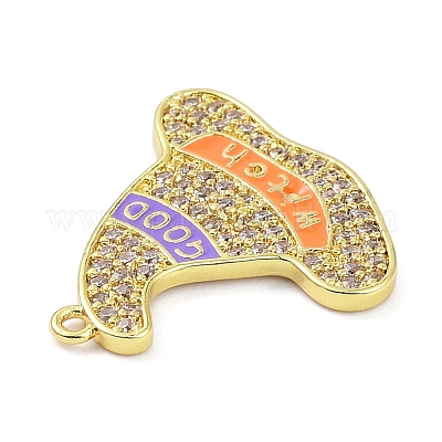 Стойки обшивки латунь кубического циркония подвески KK-D031-07G-02-1