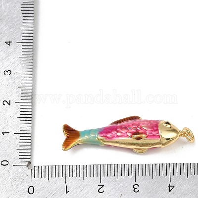 Латунь эмаль подвески&nbsp;KK-L255-03G-B03-1