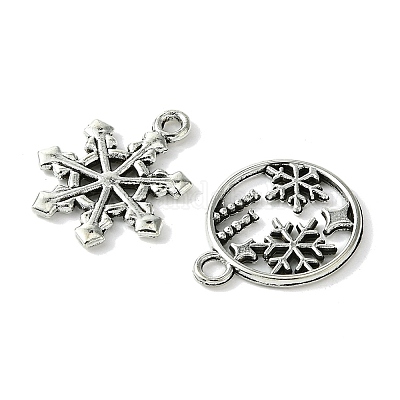 60шт 10 стиля подвески из сплава в тибетском стиле FIND-FS0002-21-1