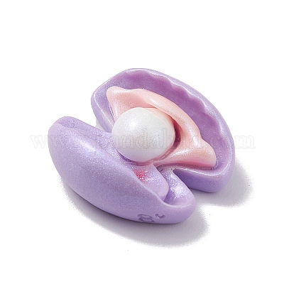 Кабошоны морских животных из непрозрачной смолы на тему океана RESI-D071-01A-1