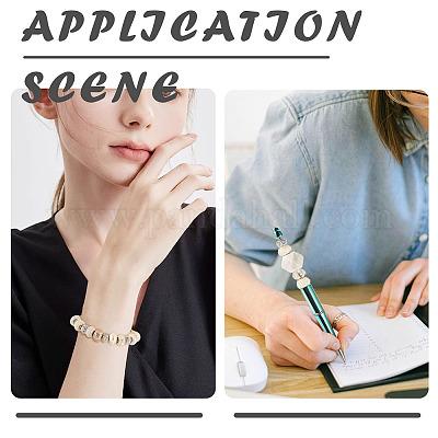 68 шт. 10 стиля европейских бусин со стразами из смолы RPDL-TA0001-07-1