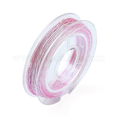 10 рулон двухслойных металлических полиэфирных ниток MCOR-YW0001-03B-1