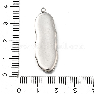 Подвески из натуральной ракушки пауа из нержавеющей стали 304 STAS-Z125-01C-P-1