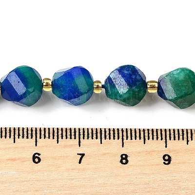 Нити бусин из натурального кварца окрашенные G-U023-A02-03-1