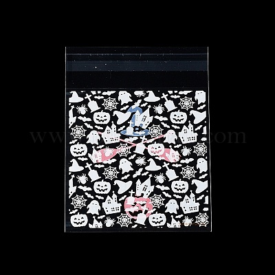 Пластиковый пакет для выпечки на тему хэллоуина OPP-Q004-01B-1