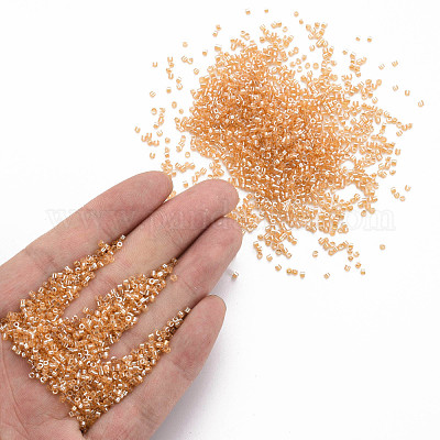 Стеклянные цилиндрические бусины SEED-S047-G-002-1