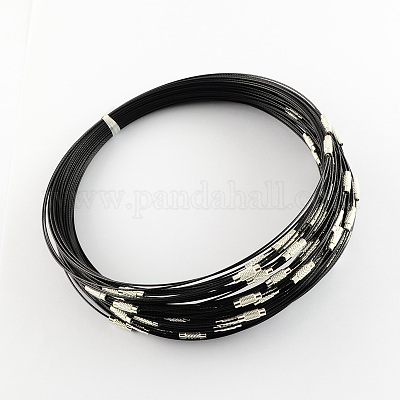 Wholesale Stainless Steel Wire Necklace Cord DIY Jewelry Making 