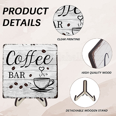 Деревянные мольберты для кофе-бара ODIS-WH20016-002-1
