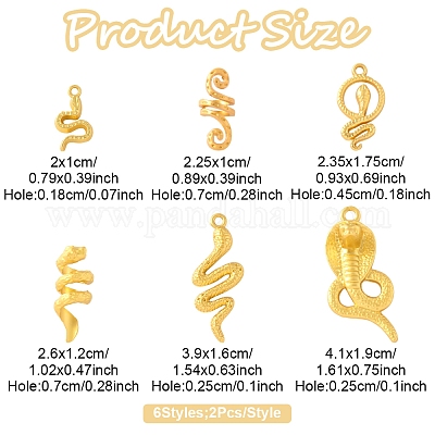 Подвески из сплава 12 шт. FIND-FS0003-54-1