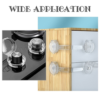 6 Pezzi Di Coperture Di Sicurezza Trasparenti Per Manopole Dei Fornelli Protezioni Di Sicurezza Per~p142831659 - Foto 4