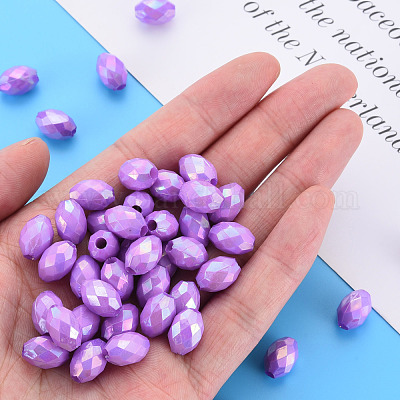 Непрозрачные акриловые бусины TACR-S153-32I-04-1