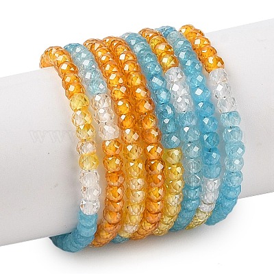 Прозрачный градиент цвета нити циркония ZIRC-NH0002-01F-1