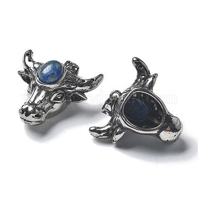 Натуральный кулон из лазурита G-H083-03AS-04-1