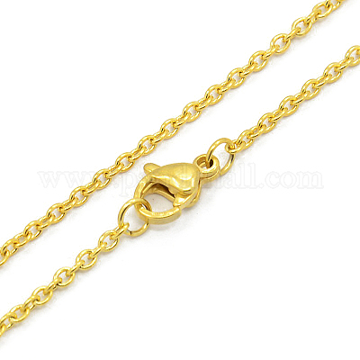 Ожерелья-цепочки из нержавеющей стали 304 унисекс STAS-O037-83-1