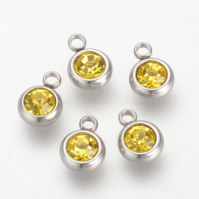 201 подвеска из нержавеющей стали со стразами X-STAS-S068-11-1