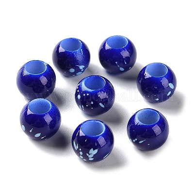 Европейские бусины из АБС-пластика&nbsp;KY-G033-01B-06-1