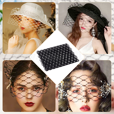 Тюлевая ткань из полиэстера 3 м. SRIB-WH0011-156-1