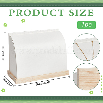 Подставки для ожерелья из искусственной кожи NDIS-WH0006-19A-1