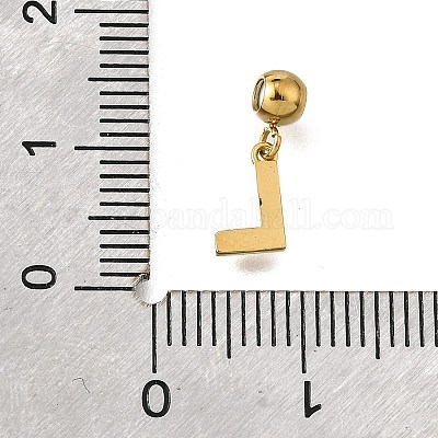 Подвеска со стразами из нержавеющей стали 304 STAS-H202-50G-L-1